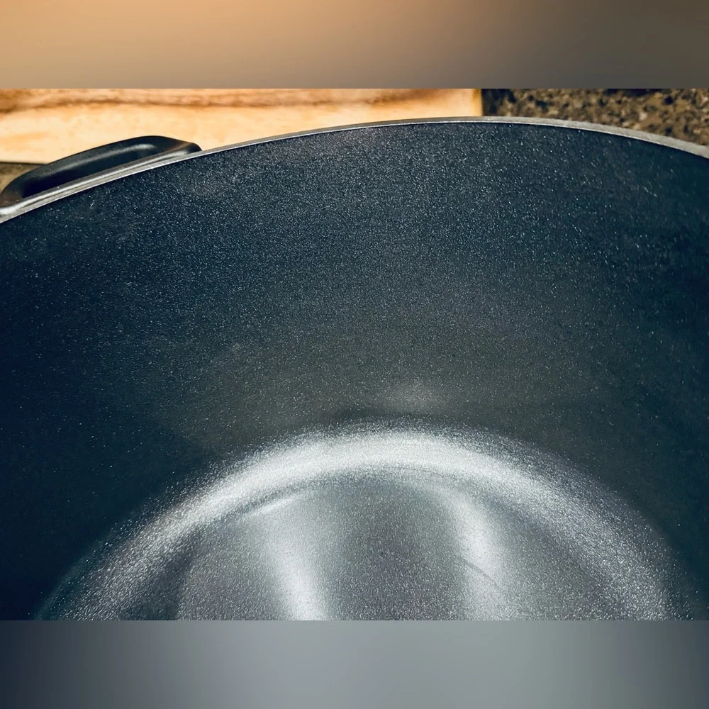 Scanpan 7 qt Stock Pot Dutch Oven with Glass Lid Chef Cookware Kitchen Nonstick